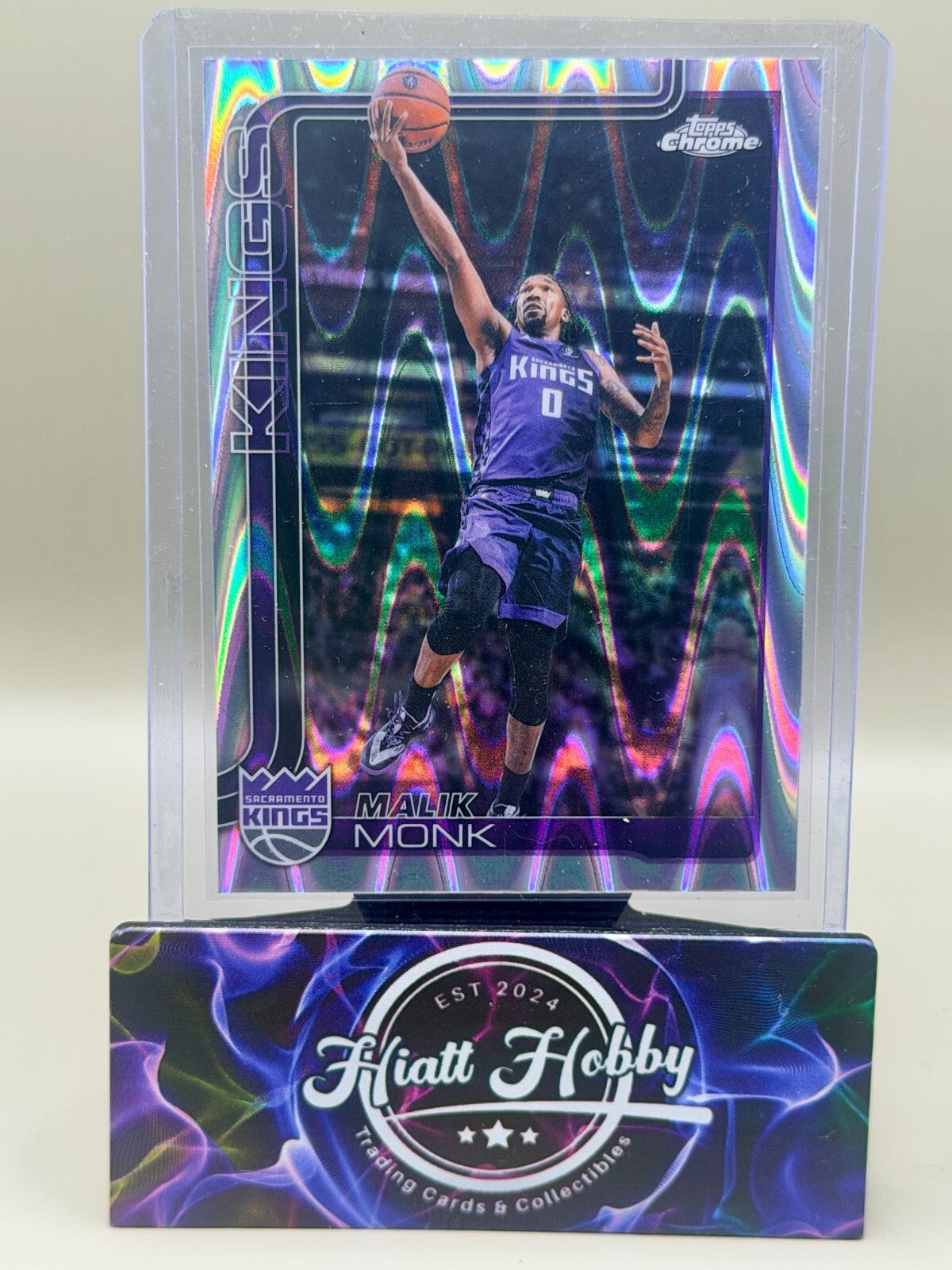 2025-26 Topps Chrome Update - #135 Malik Monk - Raywave Refractor