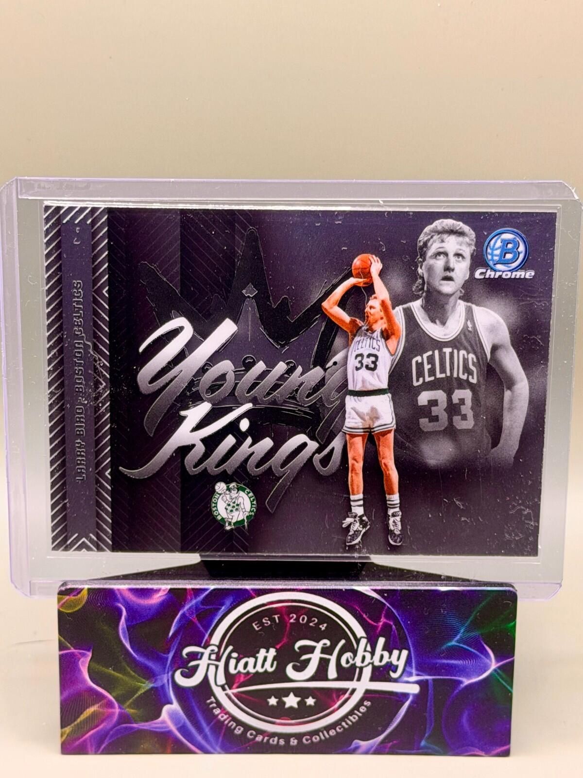 2025-26 Bowman Chrome Basketball - #YK-17 Larry Bird - Young Kings