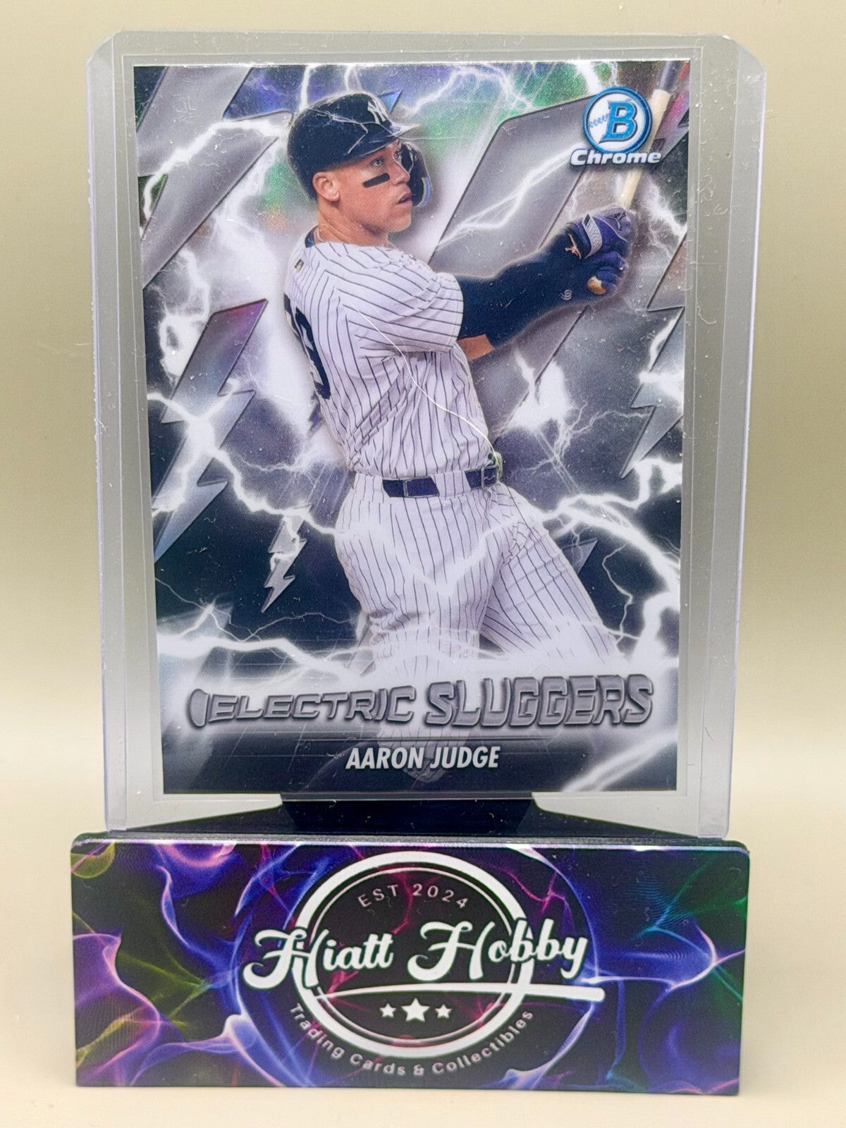 2026 Bowman Chrome Baseball - #ES-15 Aaron Judge - Electric Sluggers