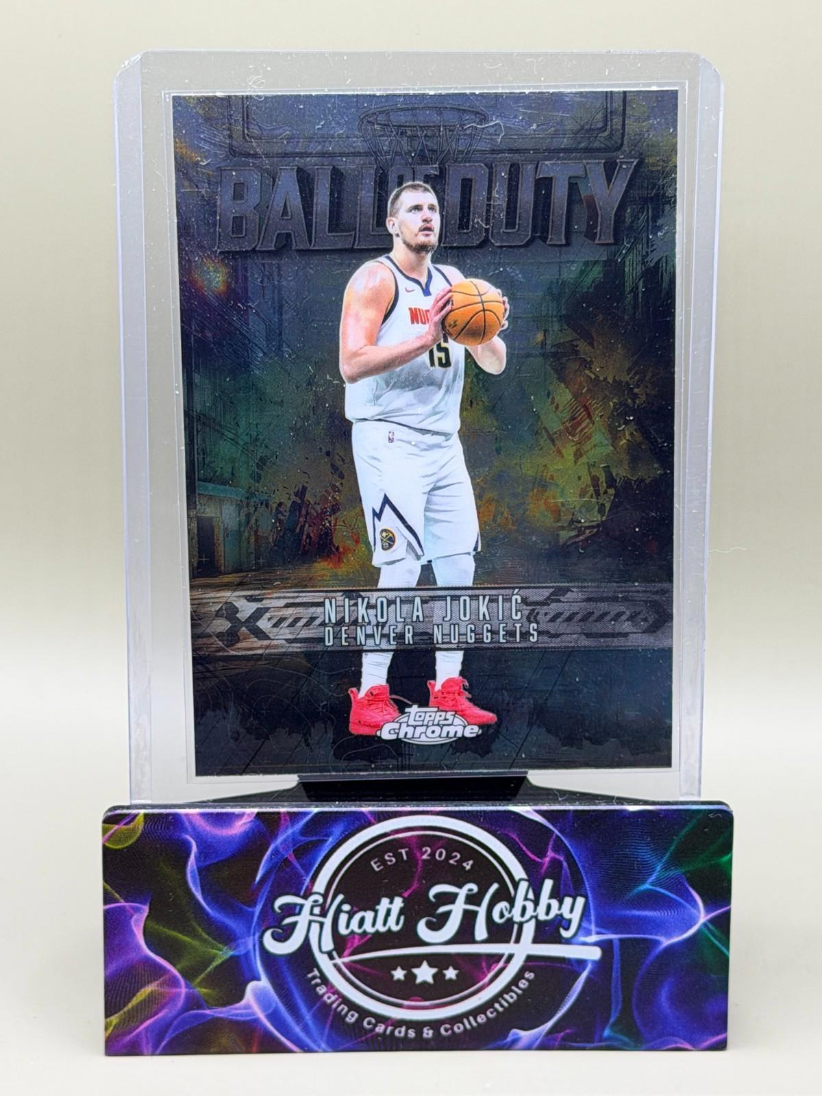 2025-26 Topps Chrome - Nikola Jokic #BD-3 - Ball of Duty