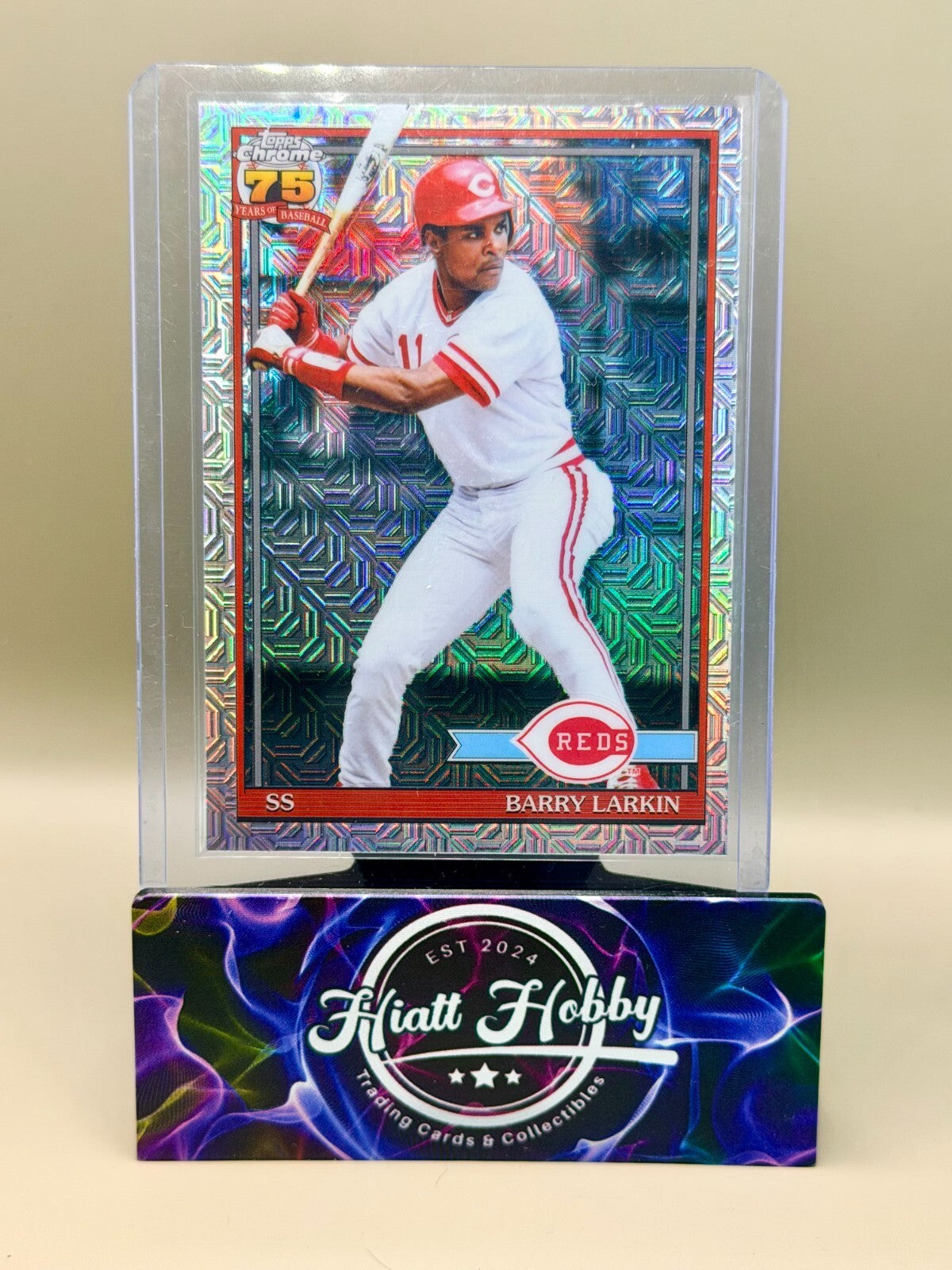 2026 Topps Series 1 - #91C-37 Barry Larkin - 1991 Topps Silver Pack Mojo