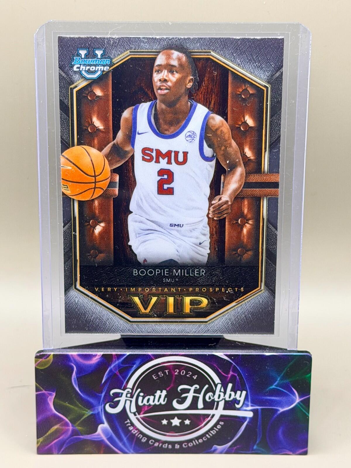 2025-26 Bowman Chrome Basketball #VIP-14 Boopie Miller - Very Important Prospect
