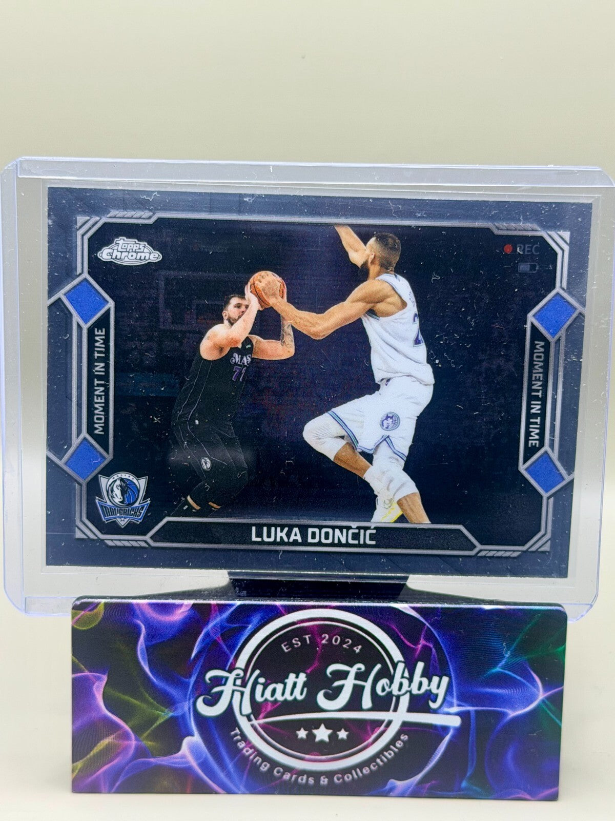 2025-26 Topps Chrome Update - #MT-1 Luka Doncic - Moment in Time