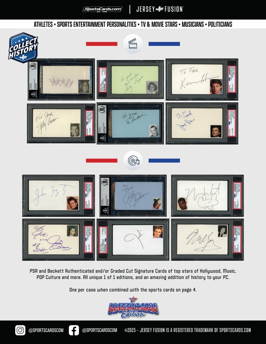 Jersey Fusion Americana Edition Box - (1) Item Per Box