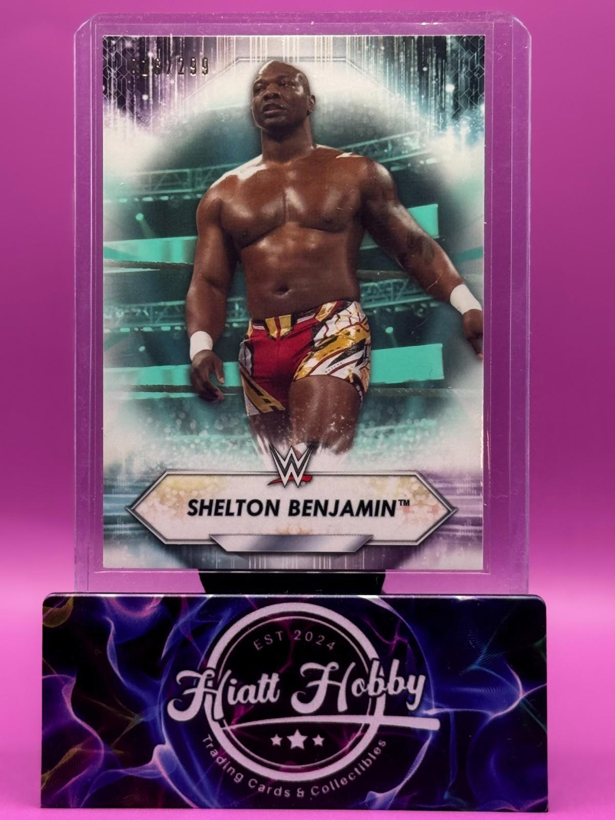 2021 Topps WWE - Shelton Benjamin #132 - Teal /299