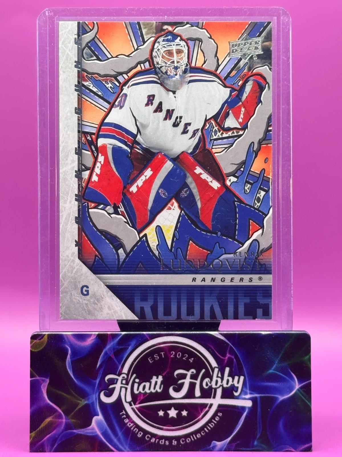 2024-25 Upper Deck Series 1 - Young Guns Renewed Henrik Lundqvist #YGR-11