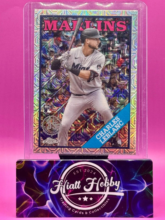 2023 Topps Chrome - Charles Leblanc #T88C-28 - 35th Anniversary Mojo (RC)