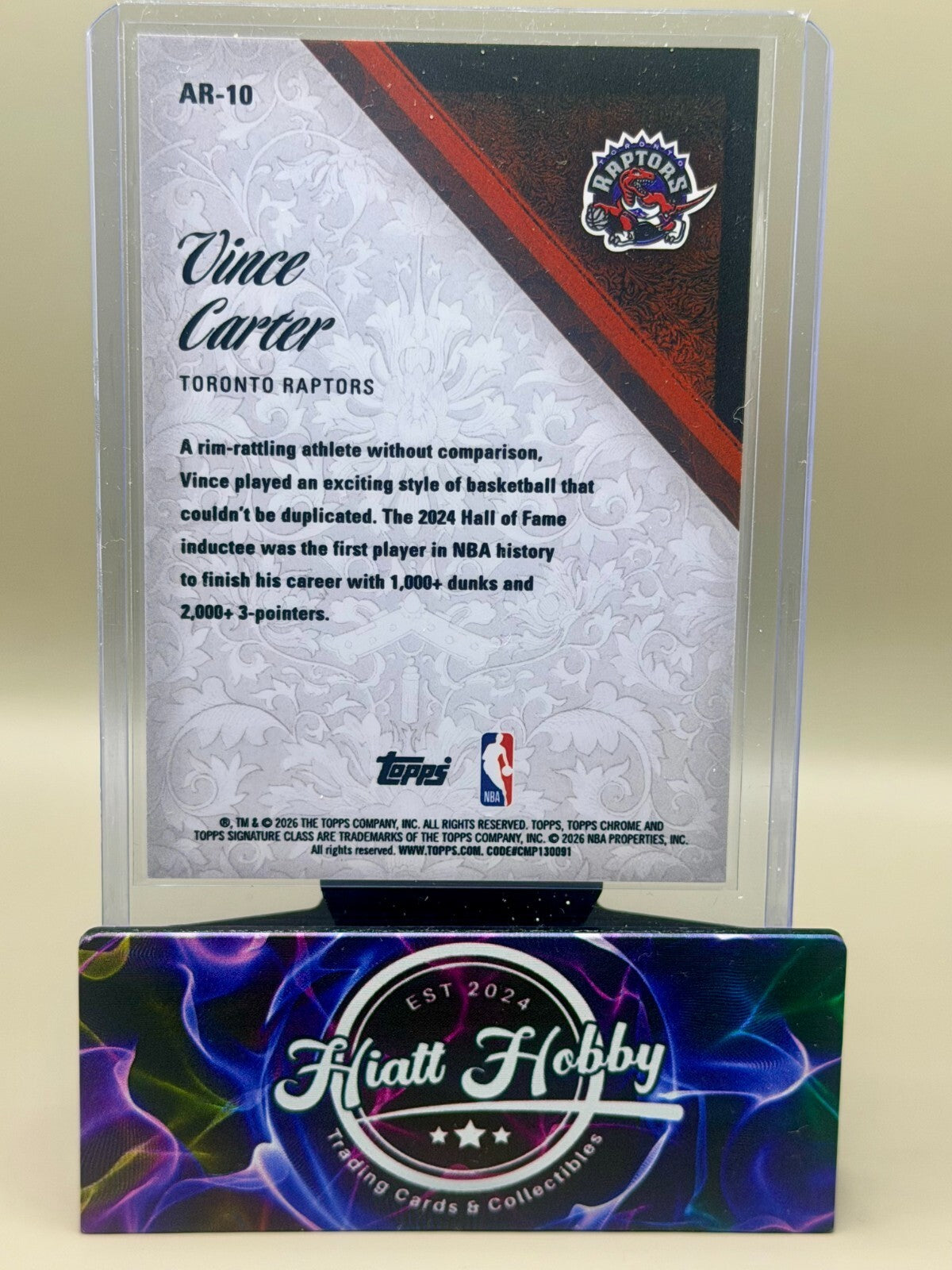2025-26 Topps Signature Class Basketball - #AR-10 Vince Carter - Aristocrats SP