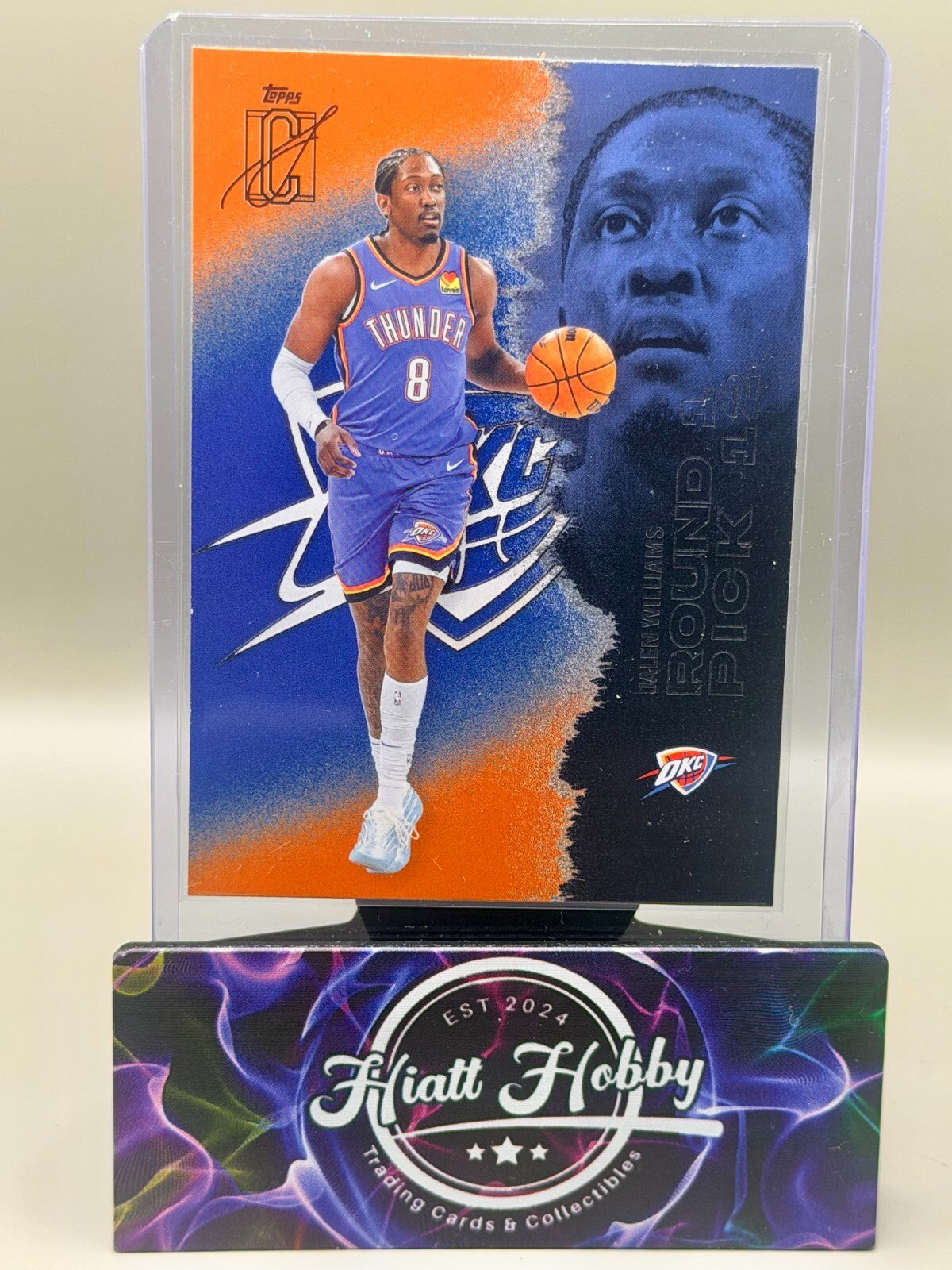 2025-26 Topps Signature Class Basketball - #87 Jalen Williams - Orange Blue