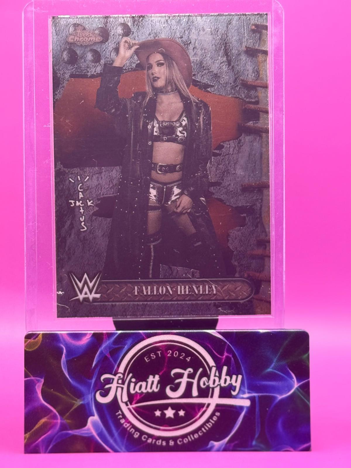 2025 Topps Chrome Cactus Jack WWE - Fallon Henley #78