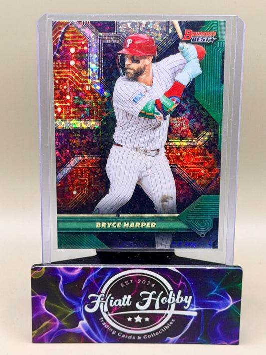2025 Bowman's Best - #C-3 Bryce Harper - Circuitry - Mini Diamond
