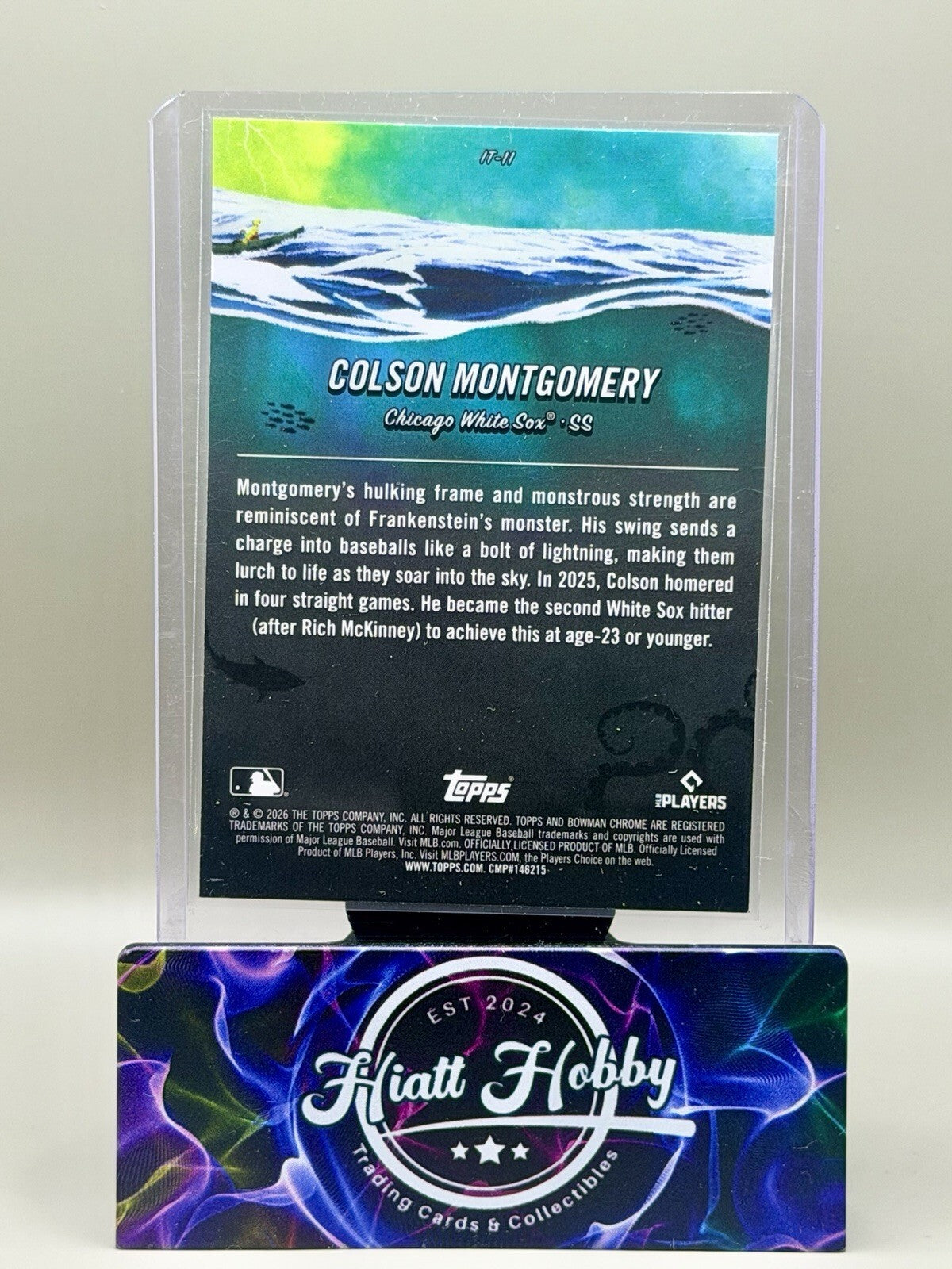2026 Bowman Chrome - #IT-11 Colson Montgomery - It Came To The League Mojo (RC)