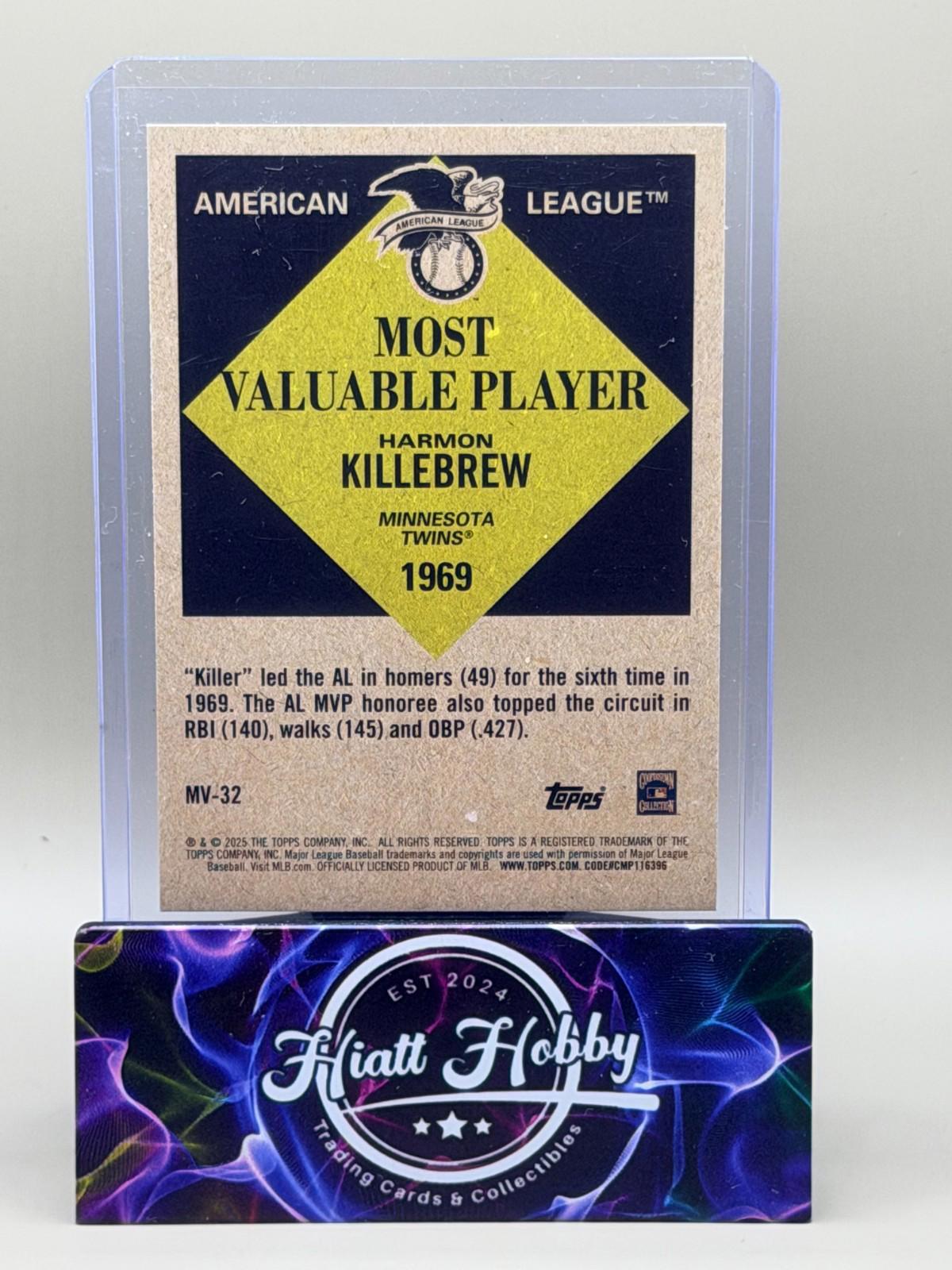 2025 Topps Update Series - Most Valuable Harmon Killebrew #MV-32