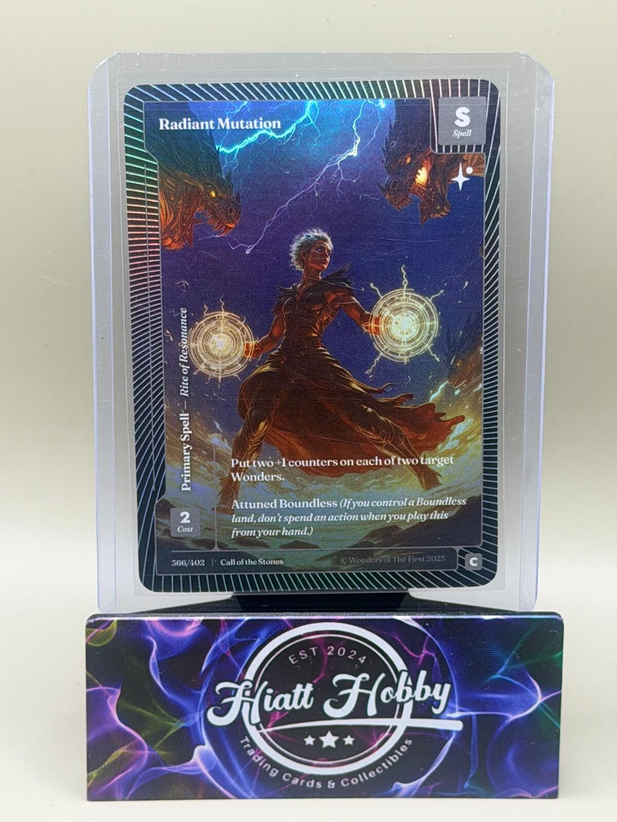 2025 Wonders of the First - #366/402 Radiant Mutation (C) - Classic Foil