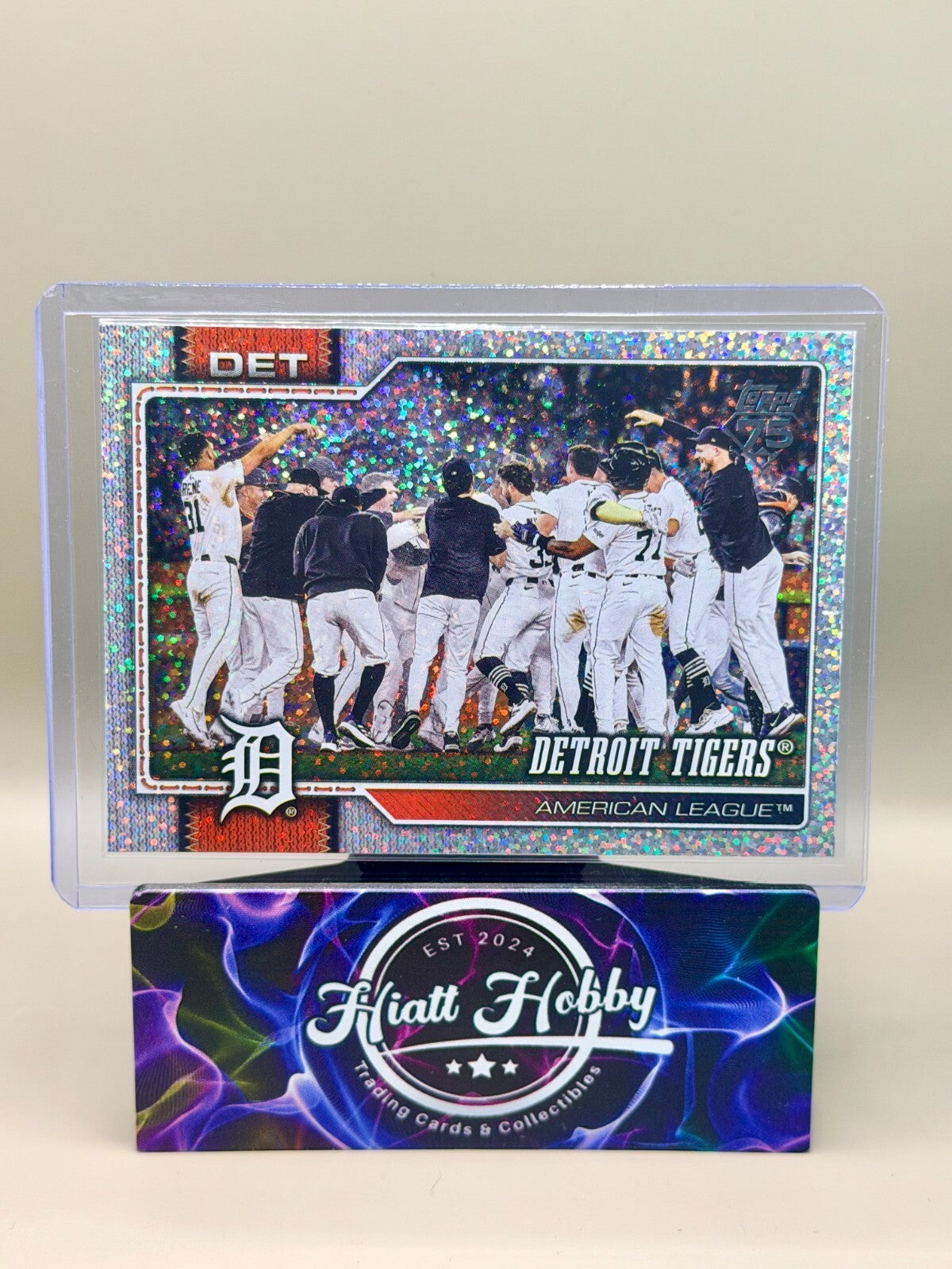 2026 Topps Series 1 - #262 Detroit Tigers - Confetti