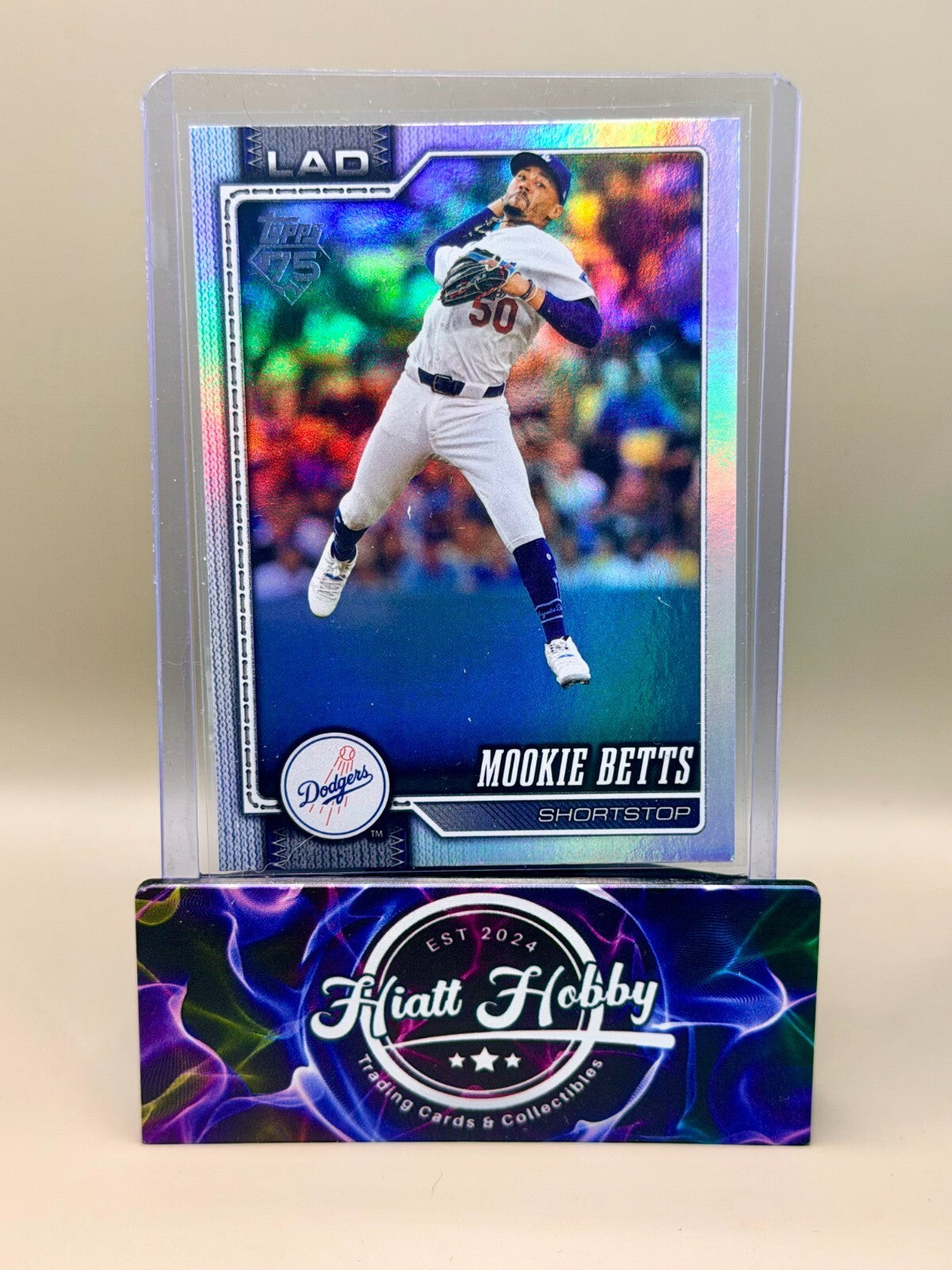2026 Topps Series 1 - #41 Mookie Betts - Rainbow Foil