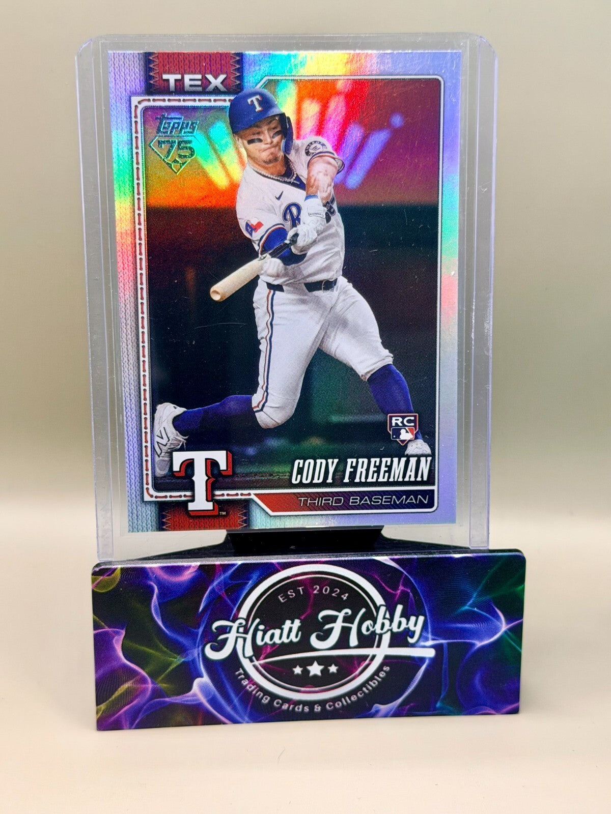 2026 Topps Series 1 - #224 Cody Freeman - Rainbow Foil