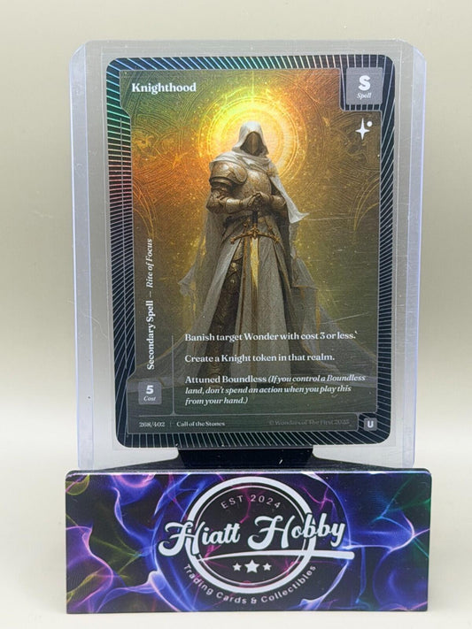 2025 Wonders of the First - #268/402 Knighthood (U) - Classic Foil