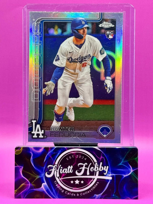 2025 Topps Chrome - Hunter Feduccia #288 - Refractor (RC)