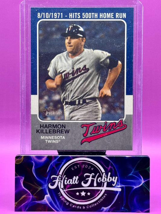 2024 Topps Herritage High Number - Harmon Killebrew #75R-4 - 1975 Retires