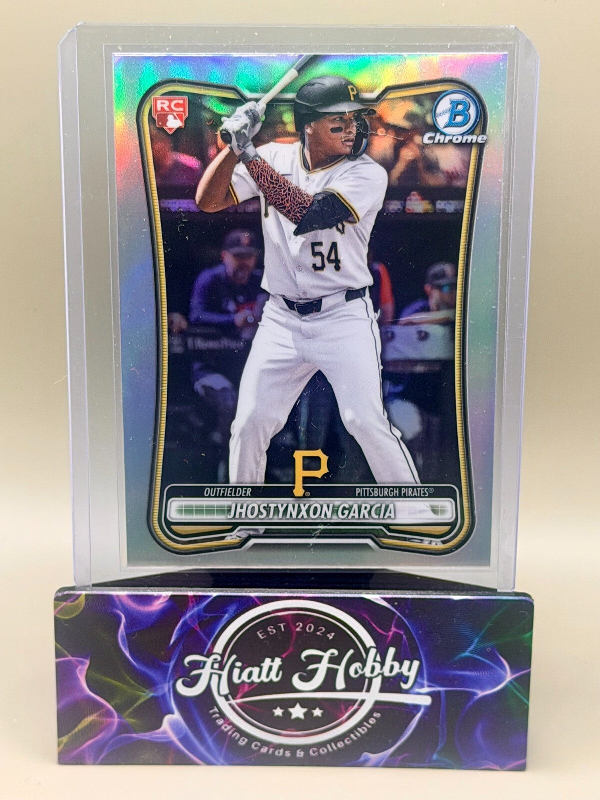 2026 Bowman Chrome - #12 Jhostynxon Garcia - Red Rookie Redemption (RC, SP)