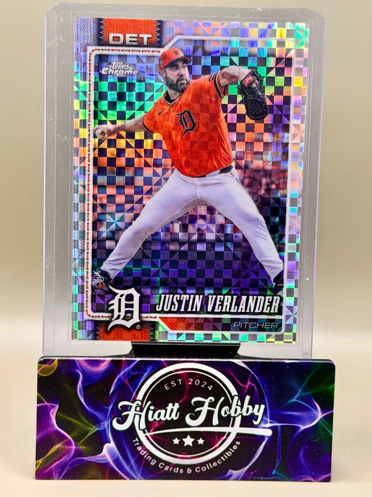 2026 Topps Chrome - #133 Justin Verlander - X-Fractor