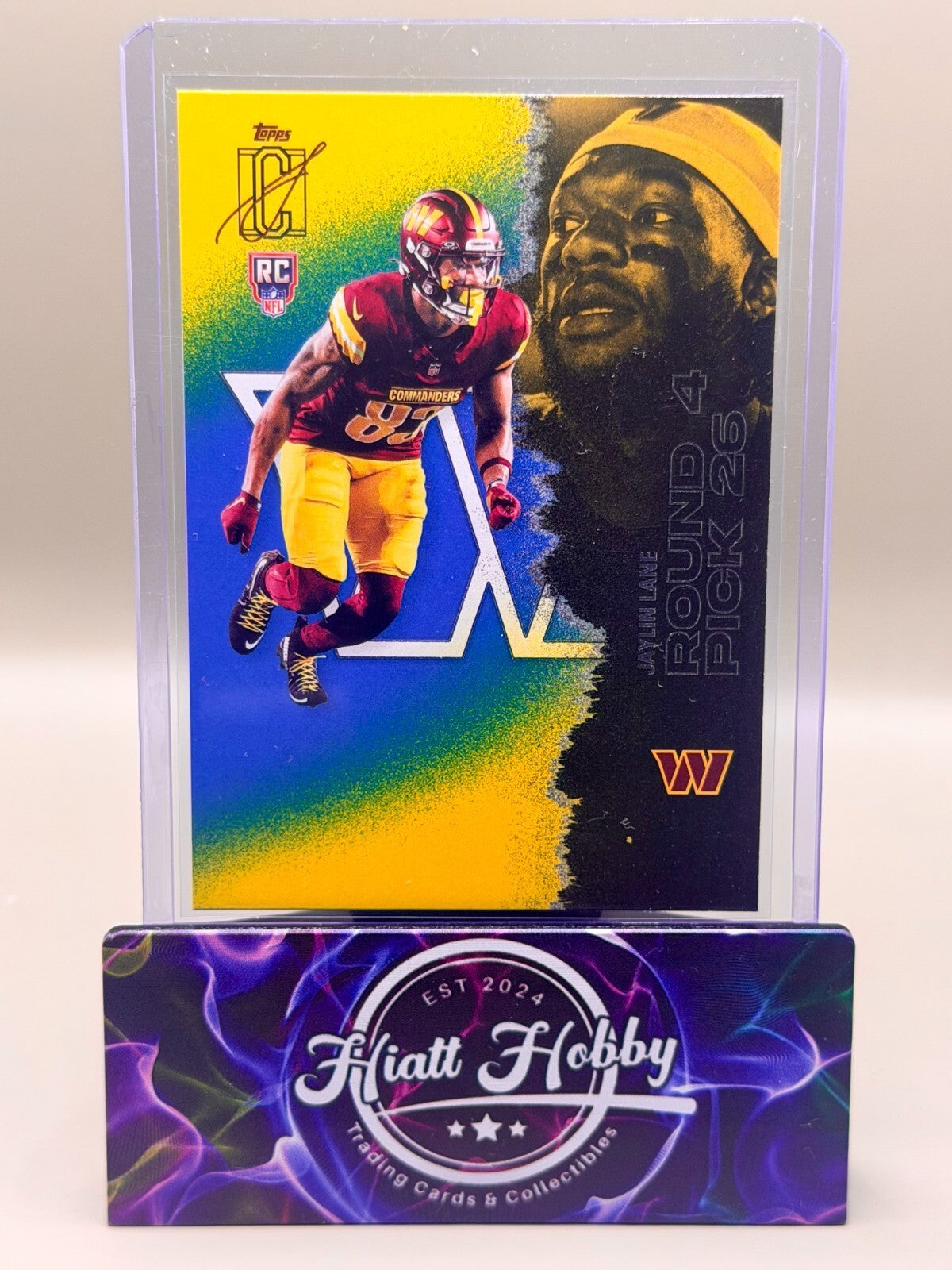 2025 Topps Signature Class Football - #231 Jaylin Lane - Blue Yellow (RC)