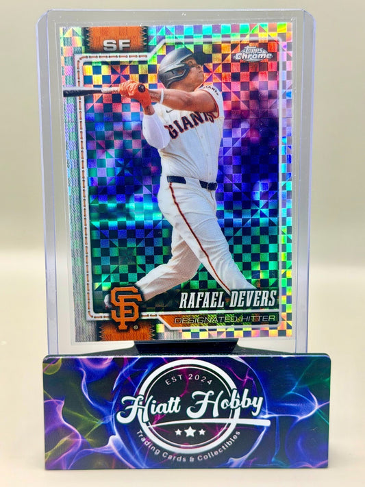 2026 Topps Chrome - #183 Rafael Devers - X-Fractor