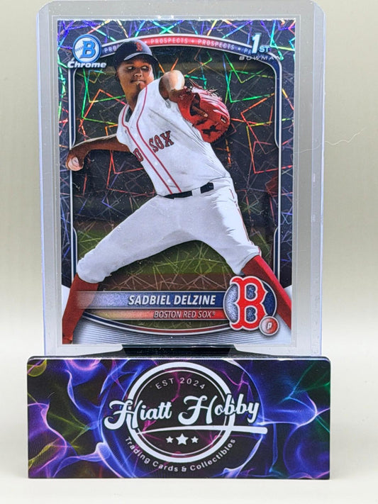 2025 Bowman Chrome - Sadbiel Delzine #BCP-235 - Laser Refractor (RC)