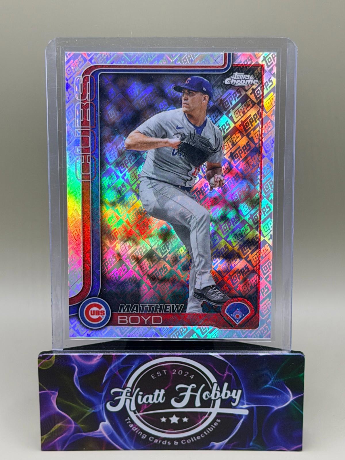 2025 Topps Chrome Update - Matthew Boyd #USC184 - Fanatics Logo Refractor