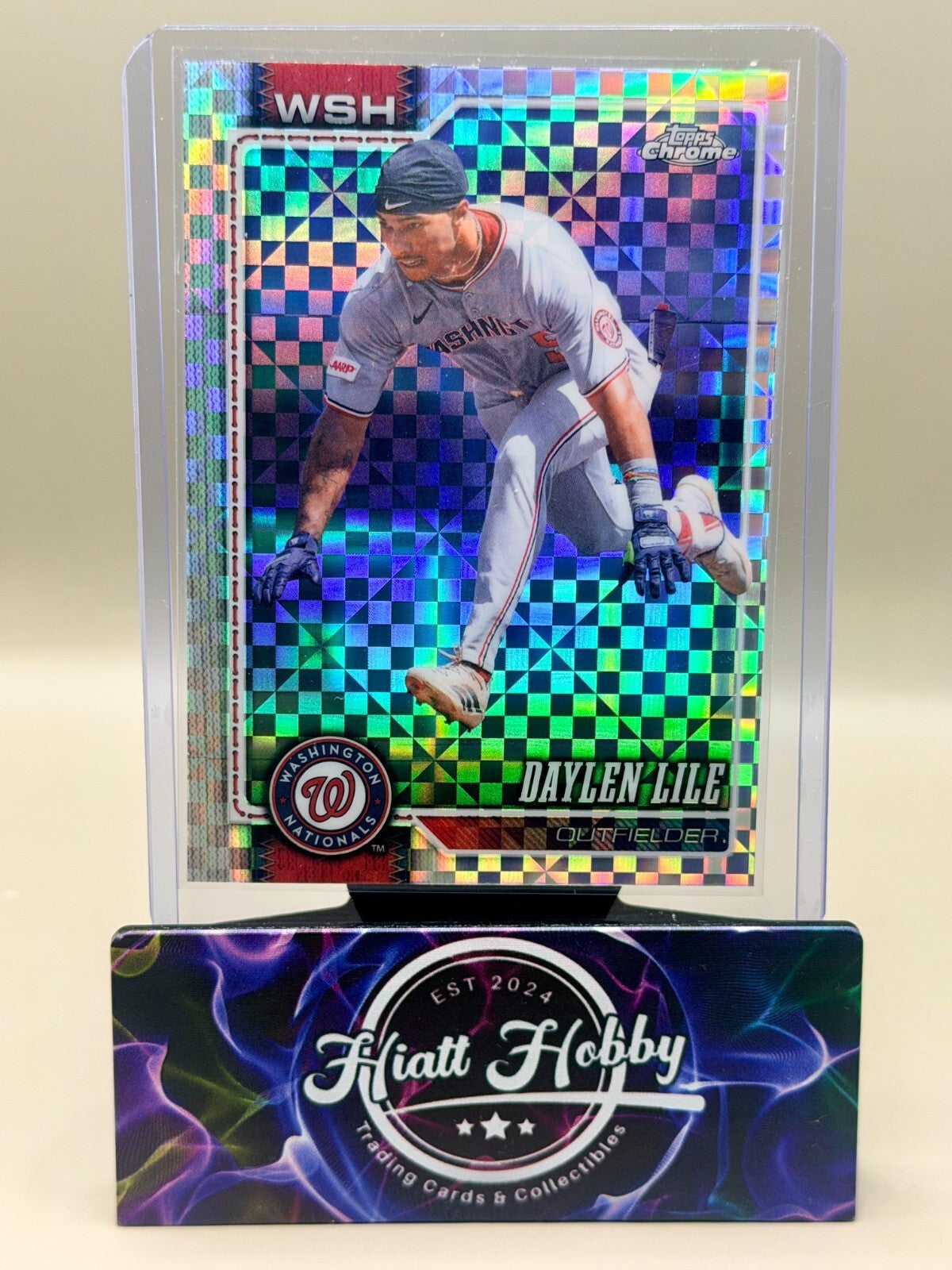 2026 Topps Chrome - #132 Daylen Lile - X-Fractor