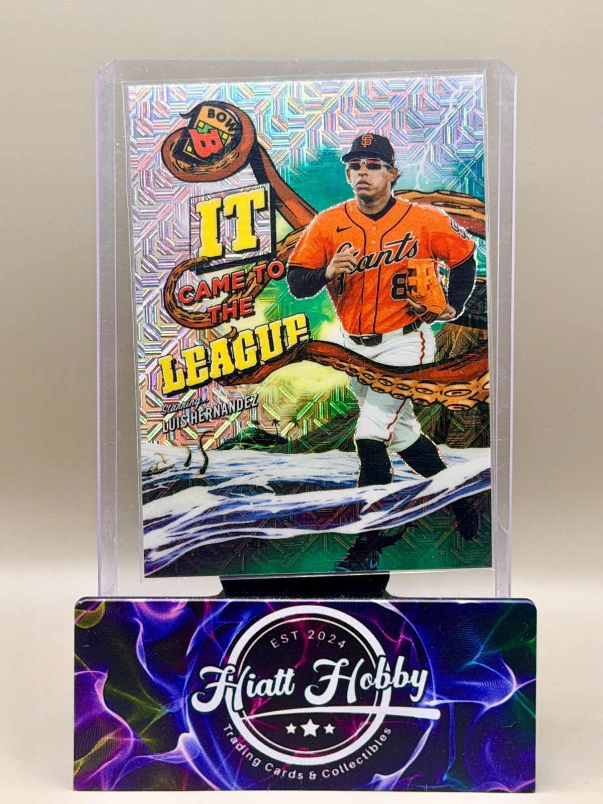2026 Bowman Chrome - #IT-15 Luis Hernandez - It Came to the League - Mojo (RC)