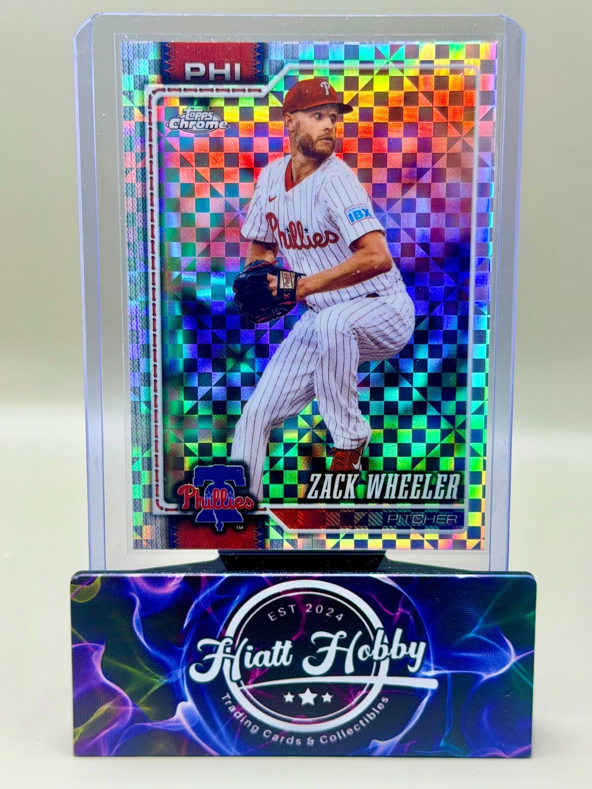 2026 Topps Chrome - #290 Zach Wheeler - X-Fractor