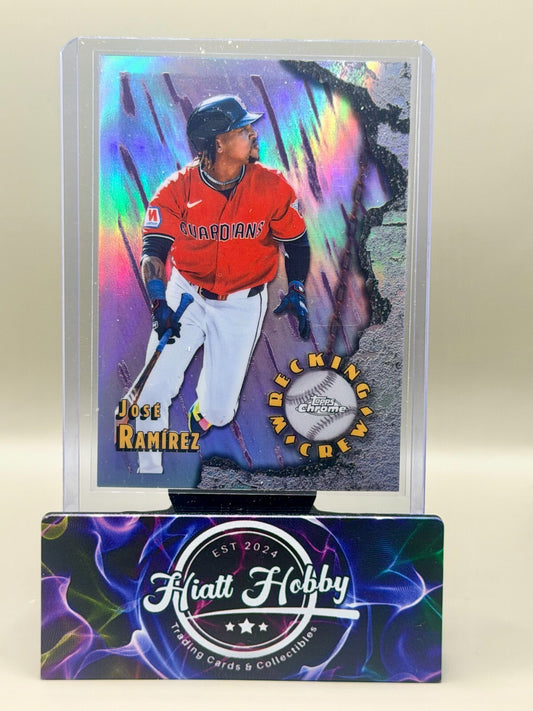 2026 Topps Chrome - #WC-20 Jose Ramirez - Wrecking Crew