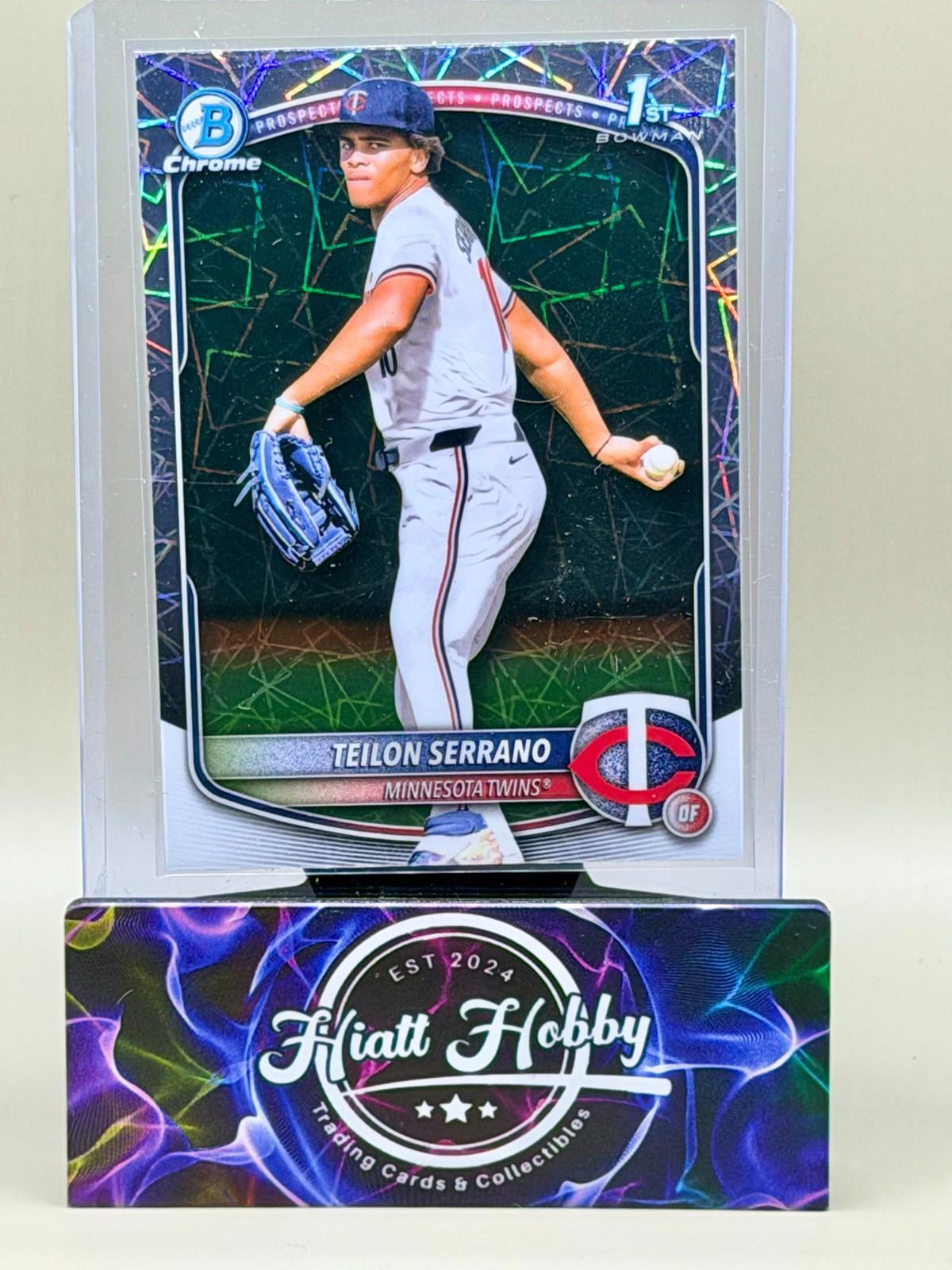 2025 Bowman Chrome - Teilon Serrano #BCP-188 - Laser Refractor (RC)