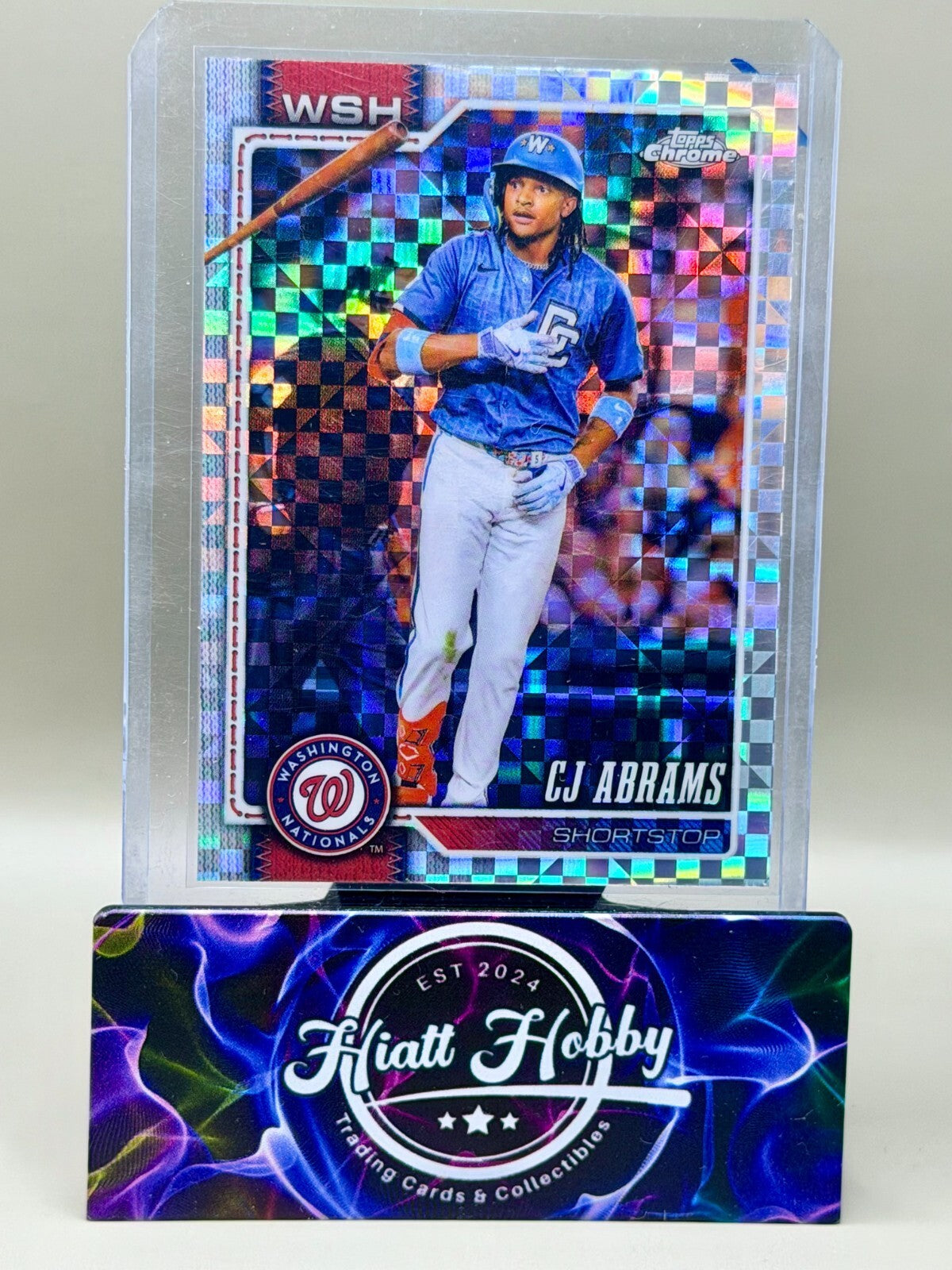 2026 Topps Chrome - #243 CJ Abrams - X-Fractor