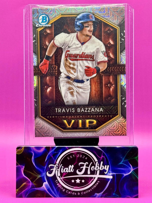2025 Bowman - Very Important Prospects Travis Bazzana #VIP-8 Mojo Refractor (RC)