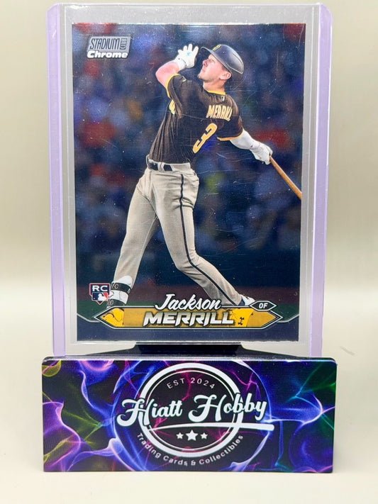 2024 Topps Stadium Club - #50 Jackson Merrill - Chrome (RC)