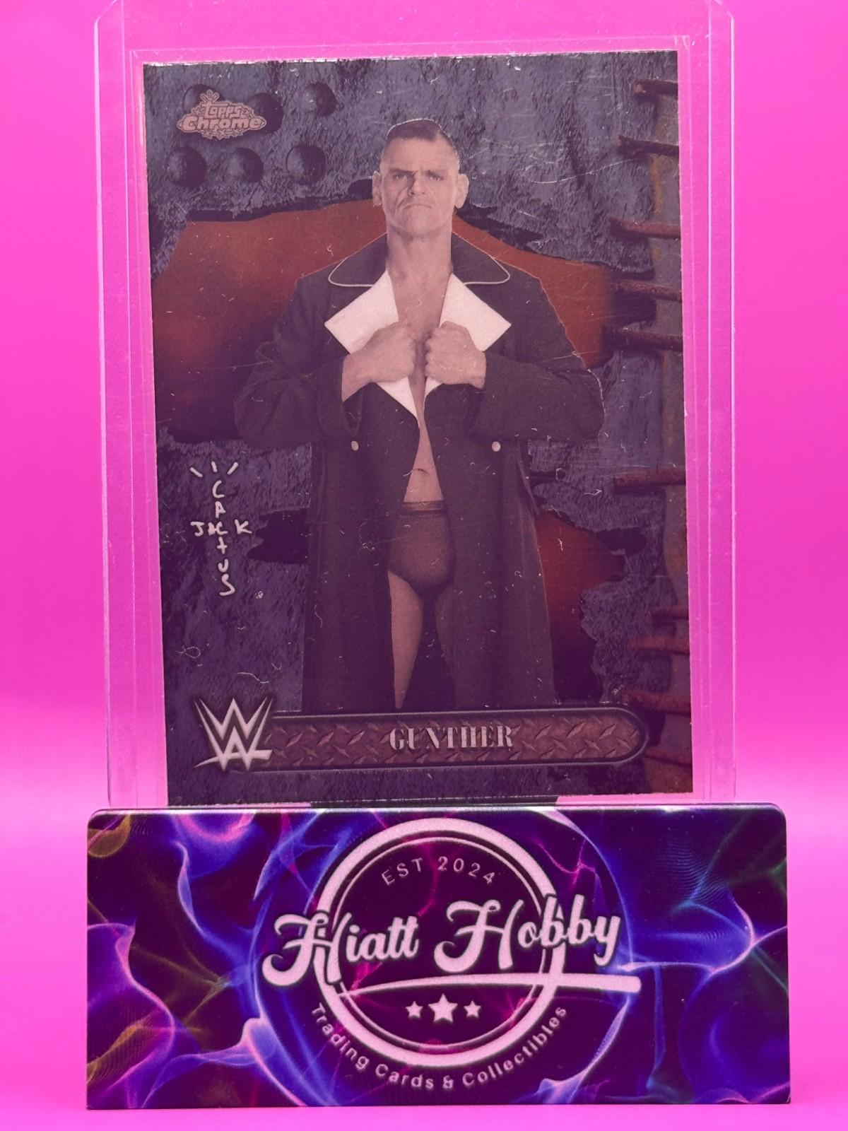 2025 Topps Chrome Cactus Jack WWE - Gunther #15