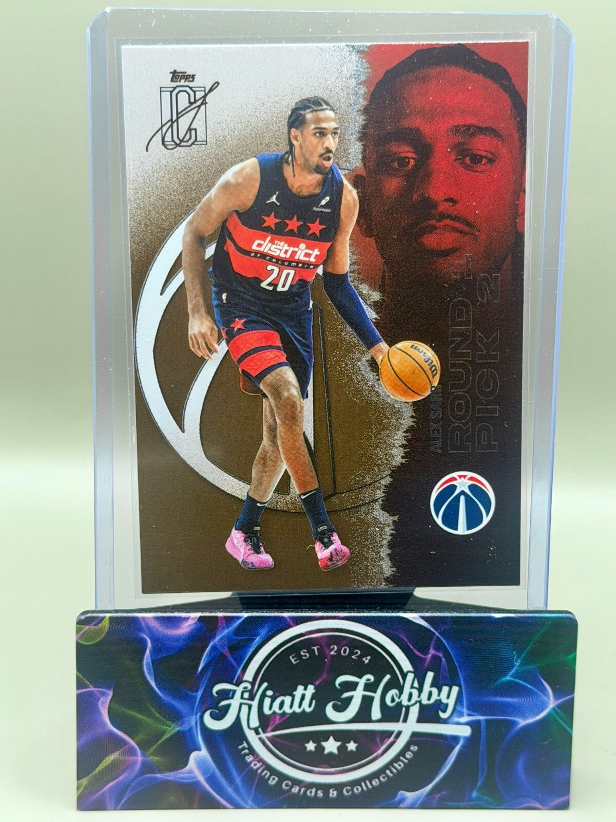 2025-26 Topps Signature Class Basketball - #66 Alex Sarr - Bronze
