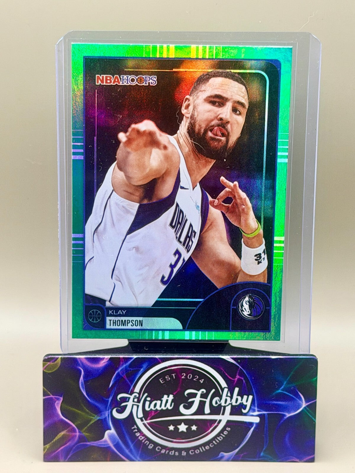 2025-26 NBA Hoops Basketball - #104 Klay Thompson - Green Hoops