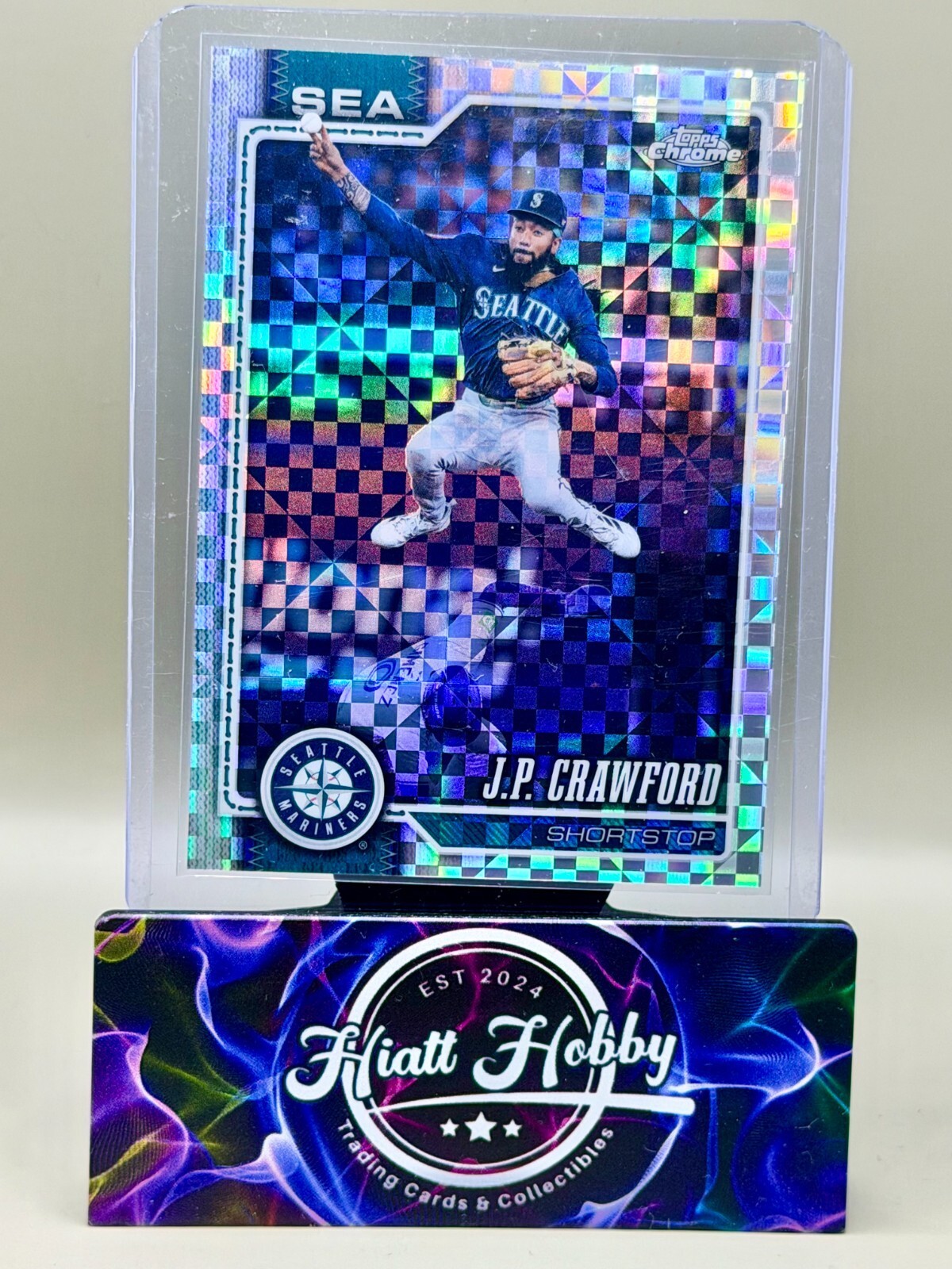 2026 Topps Chrome - #25 JP Crawford - X-Fractor