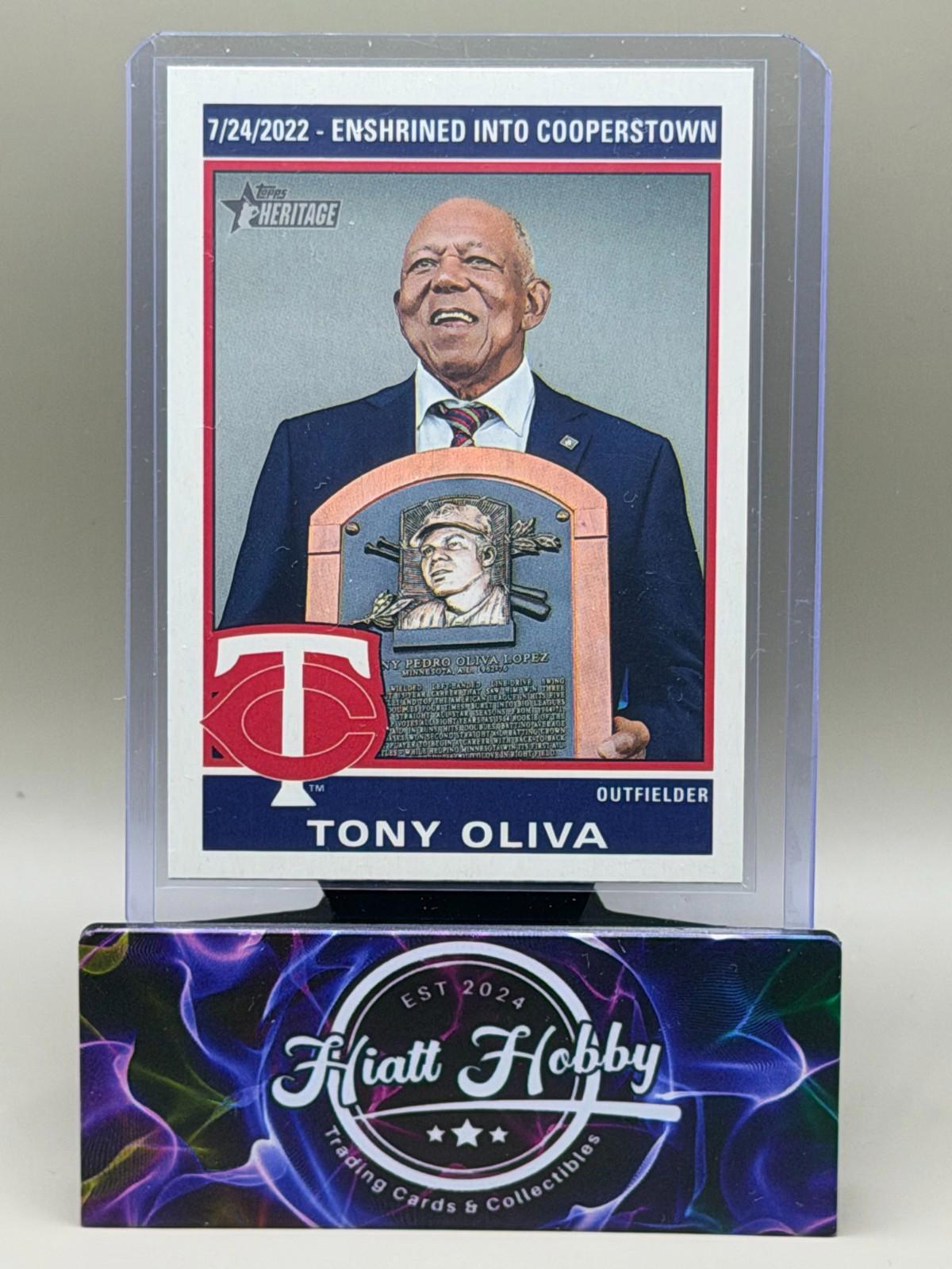 2025 Topps Heritage High Number - 1976 Retirees! Tony Oliva #76R-15