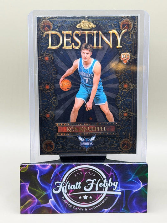 2025-26 Topps Chrome - Kon Knueppel #D-4 - Destiny (RC)