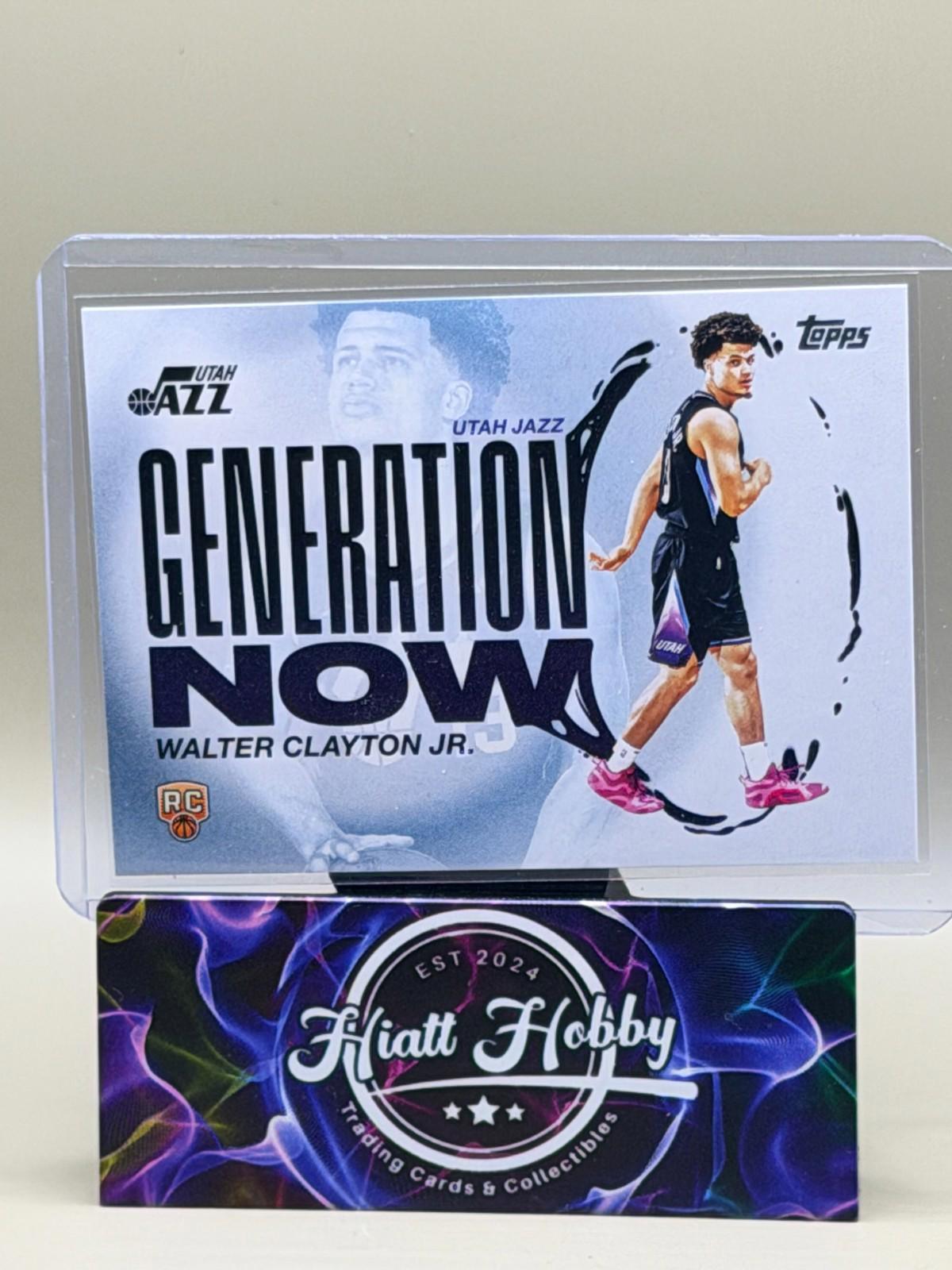 2025-26 Topps Basketball - Walter Clayton Jr #GN-18 - Generation Now (RC)