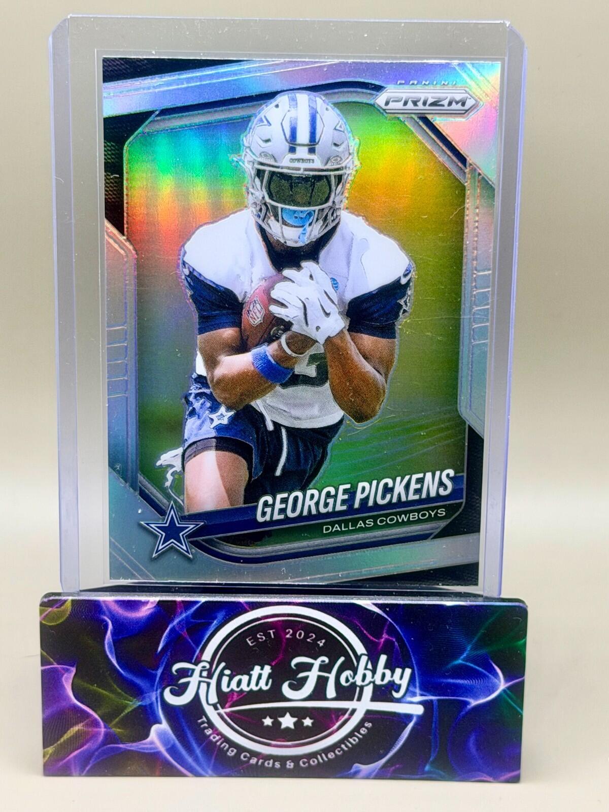 2025 Panini Prizm Football - #71 George Pickens - Silver Holo Prizm