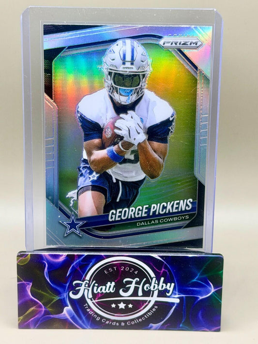 2025 Panini Prizm Football - #71 George Pickens - Silver Holo Prizm
