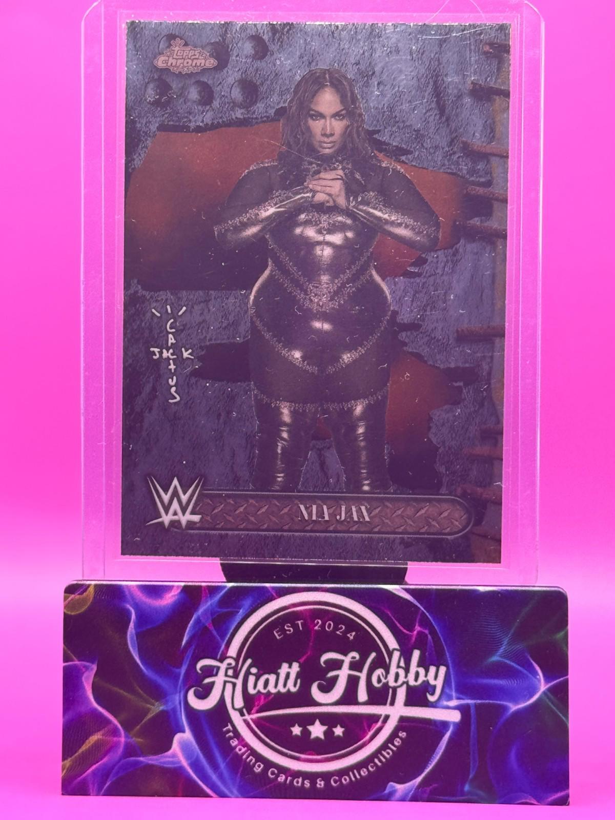 2025 Topps Chrome Cactus Jack WWE - Nia Jax #13