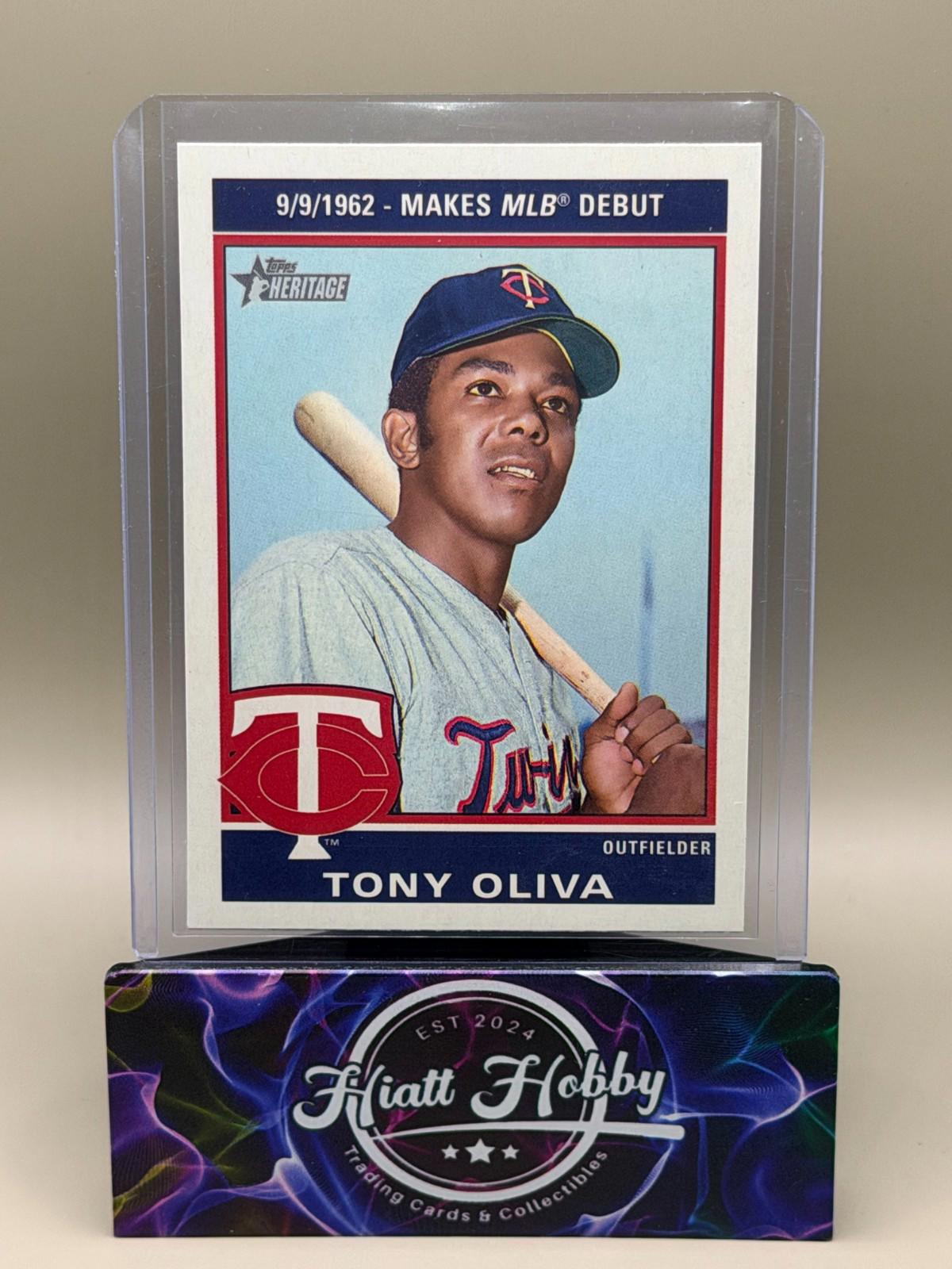2025 Topps Heritage High Number - 1976 Retirees! Tony Oliva #76R-11