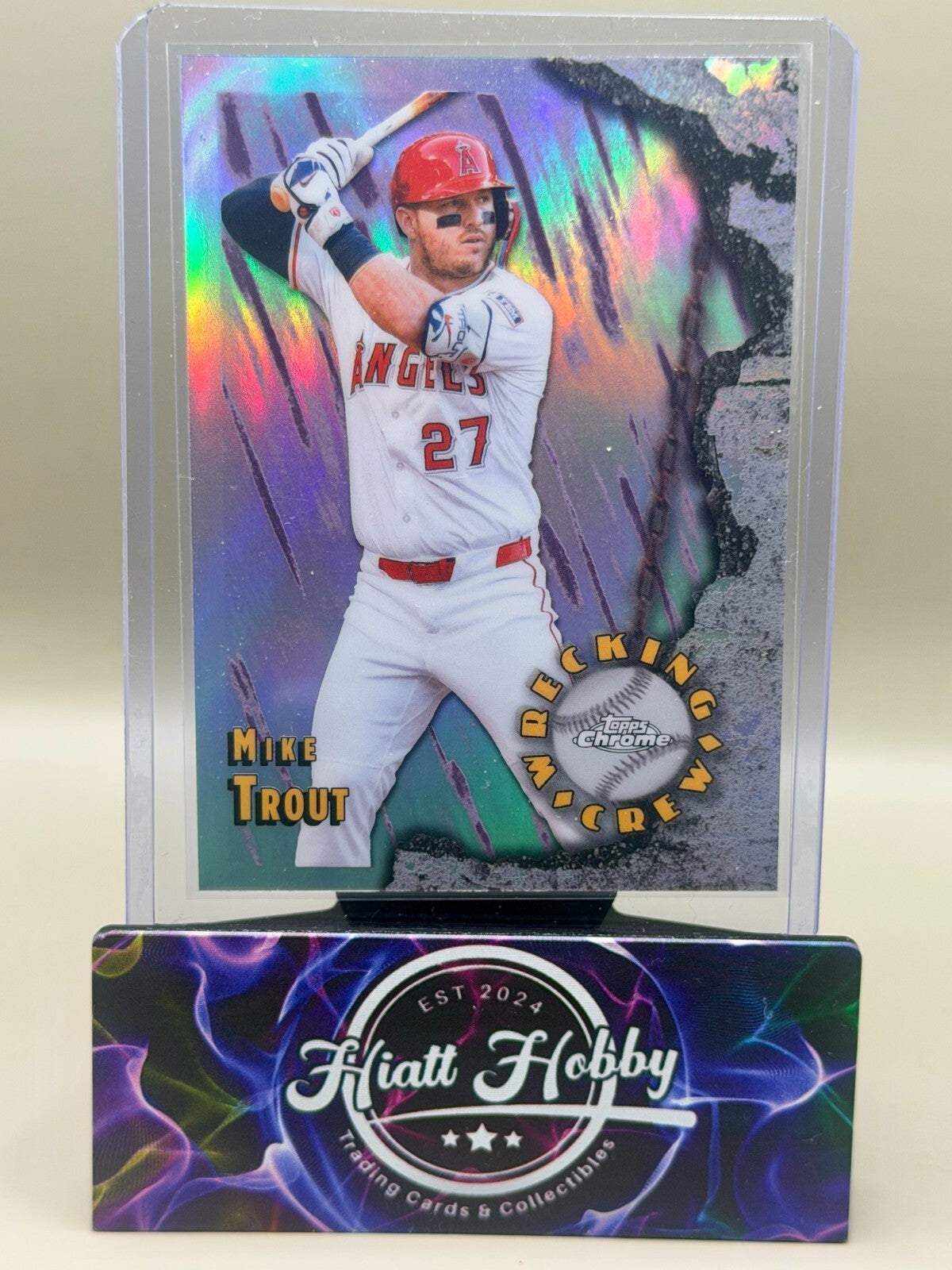 2026 Topps Chrome - #WC-18 Mike Trout - Wrecking Crew